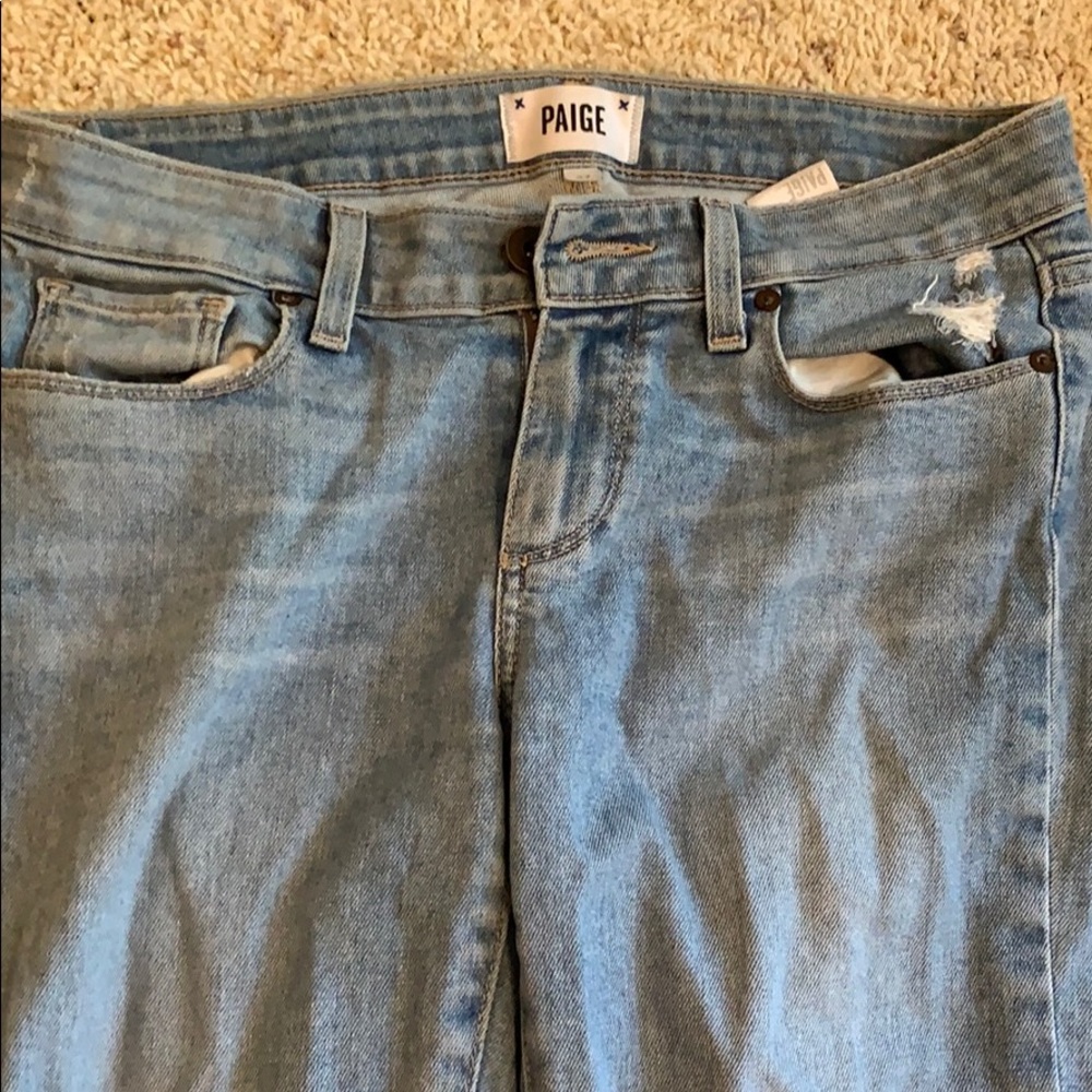 Light wash Paige Jeans Size 27